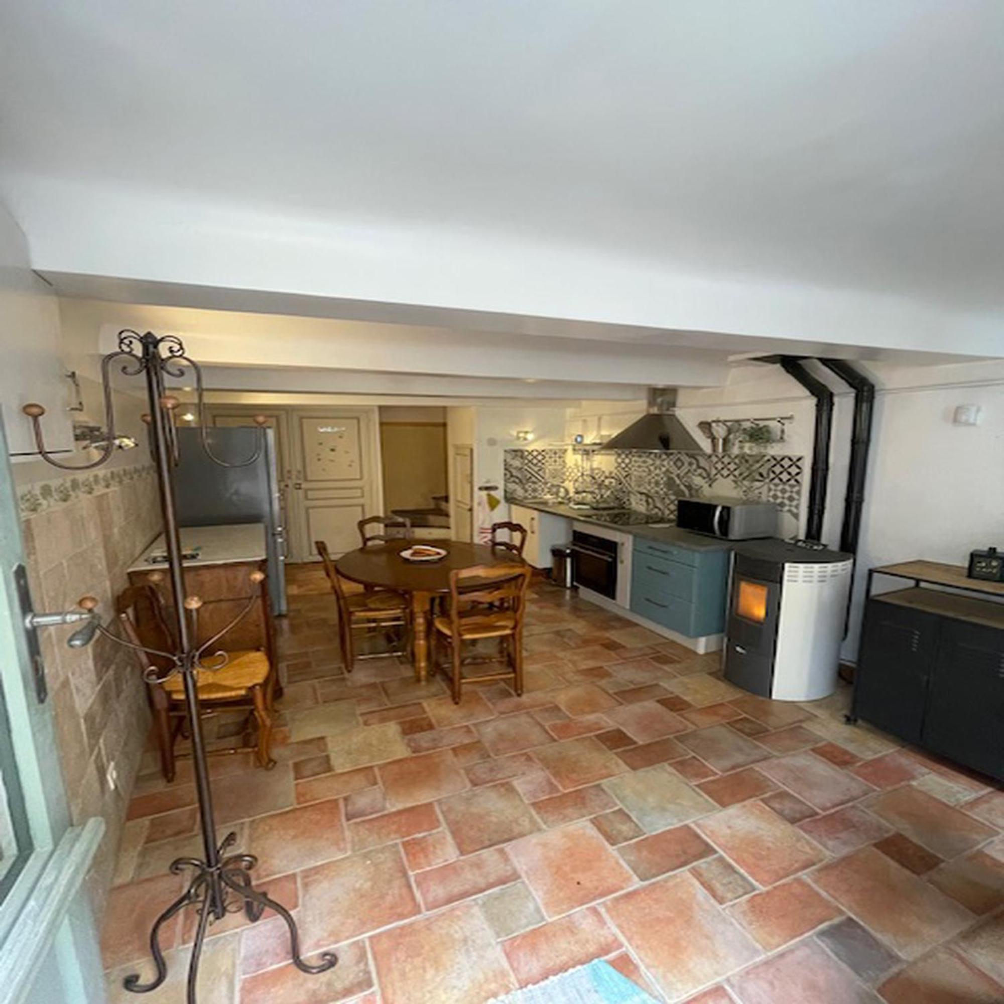 Maison De Village Centre Quinson Extérieur photo