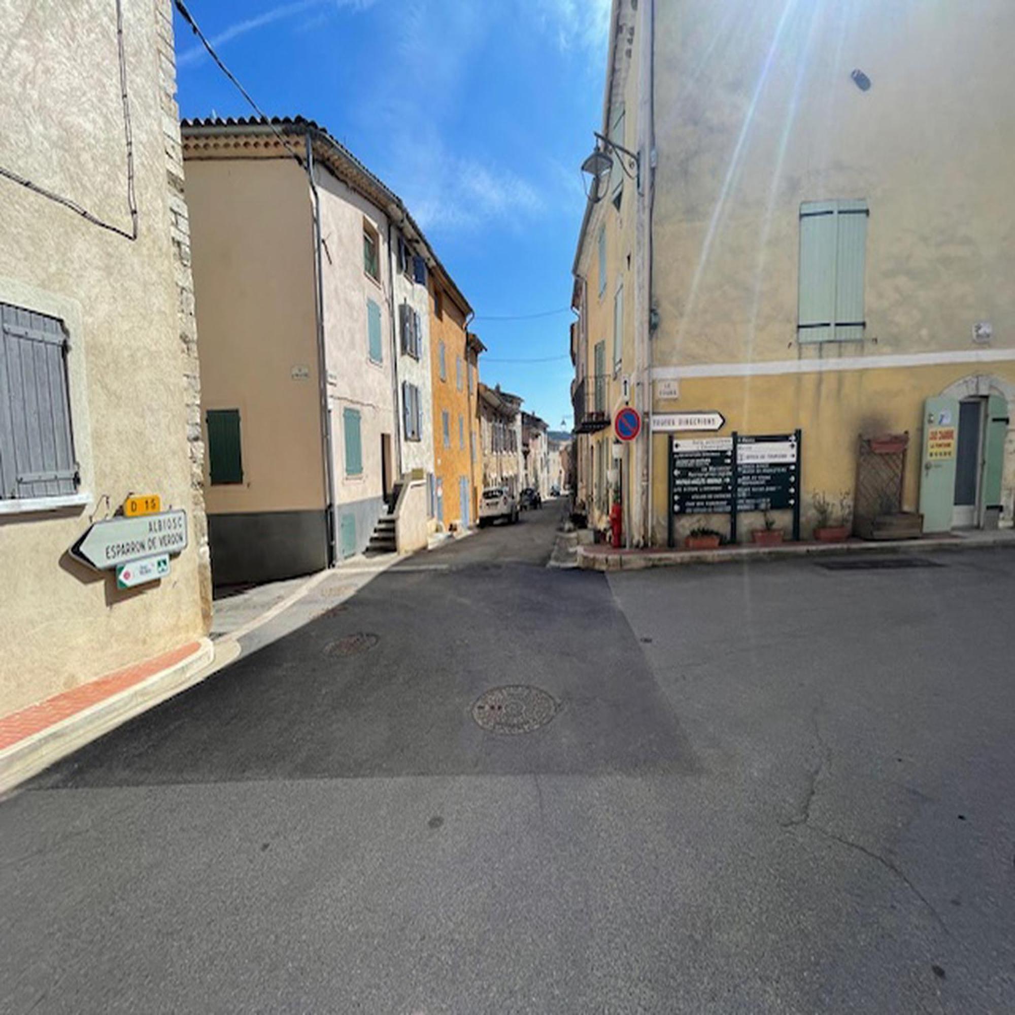 Maison De Village Centre Quinson Extérieur photo